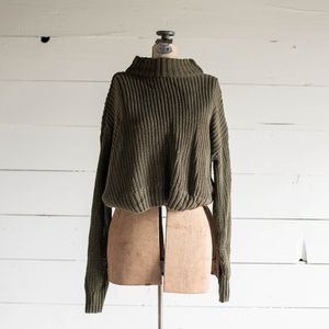 H&M Olive Green Knit Sweater